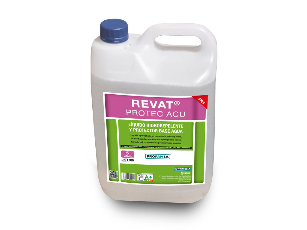 Hidrofugado de fachada con REVAT® PROTEC ACU.