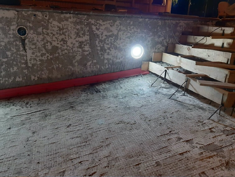 Etanchéité d'une piscine déjà construite. Le blog de Molins.