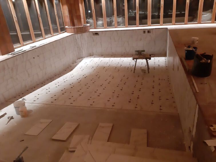 Conseils pour l'étanchéité d'une piscine déjà construite, Molins.